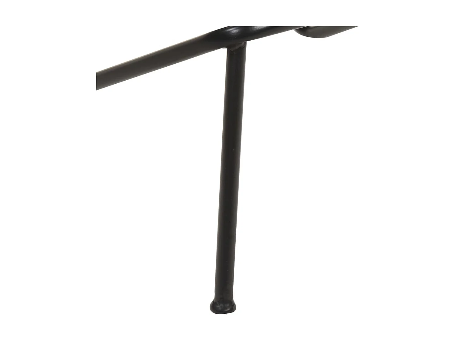 Tabourets de bar lot de 2 marron cuir véritable