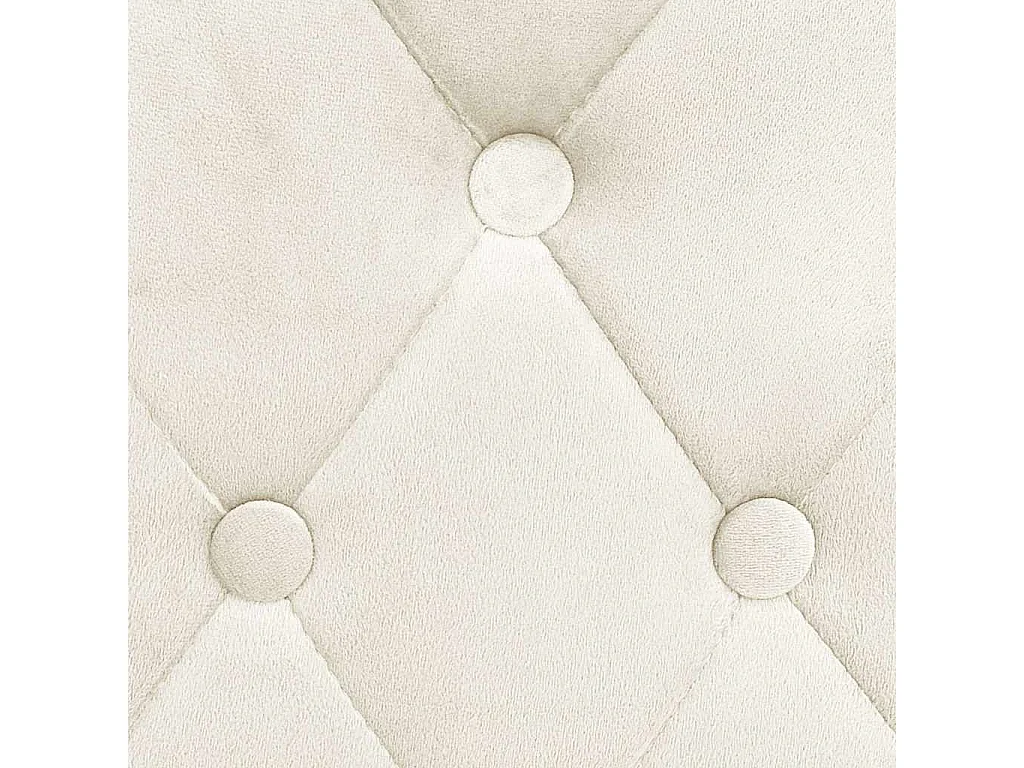 Bancos de bar 2 pcs veludo creme