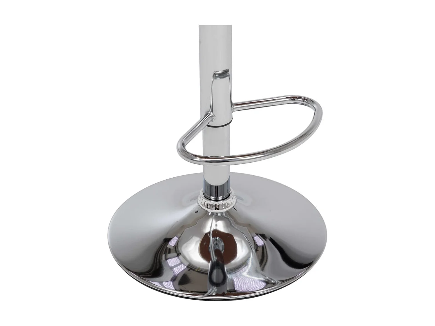 Barhocker 2 Stk. Creme Bugholz und Kunstleder