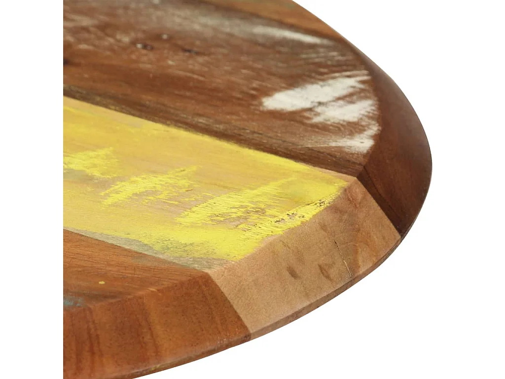 Taburetes de cocina 2 unidades madera maciza reciclada