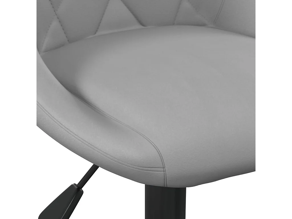 Tabouret de bar Gris clair Velours