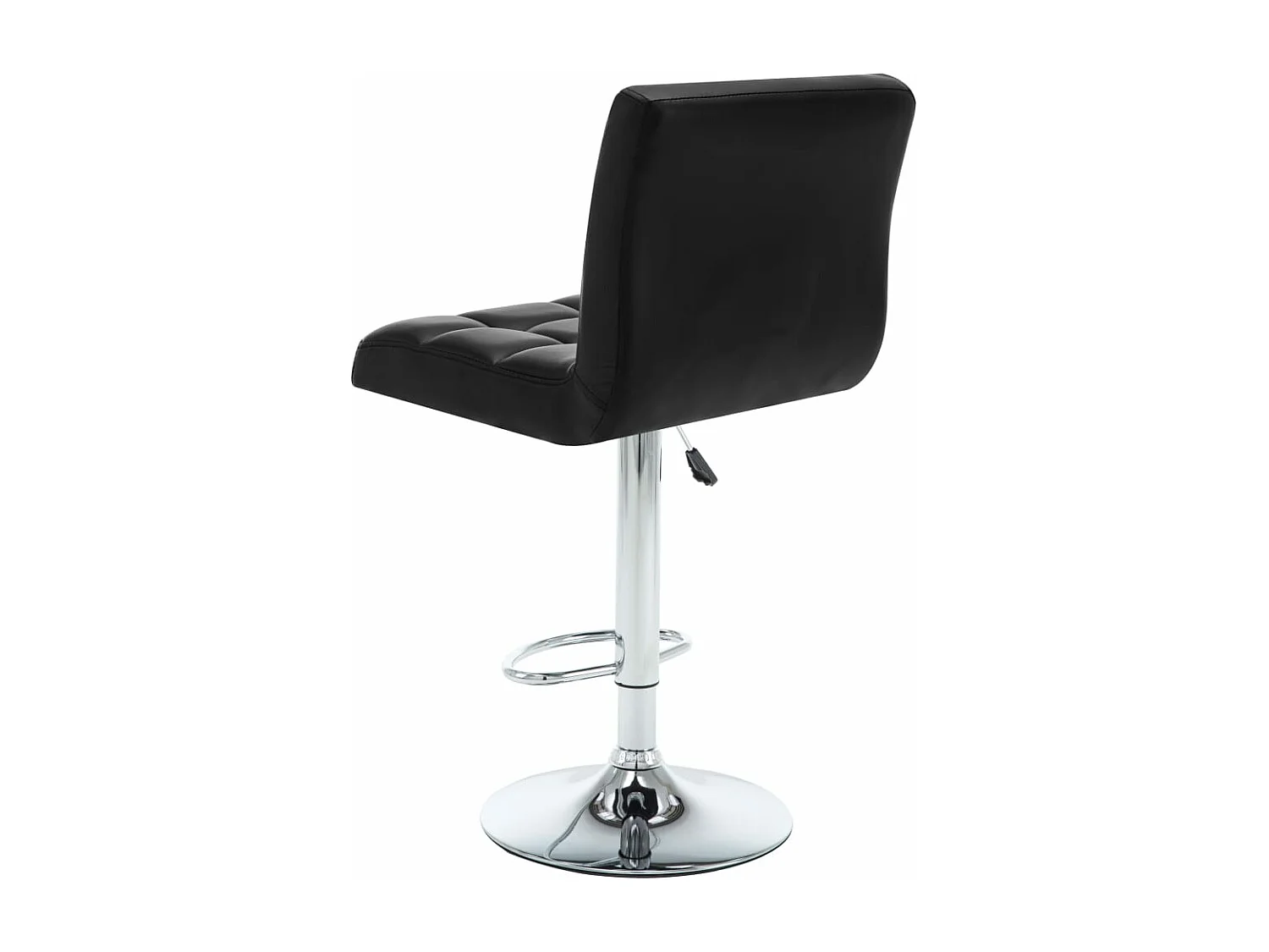 Barhocker 2 Stk. Schwarz Kunstleder