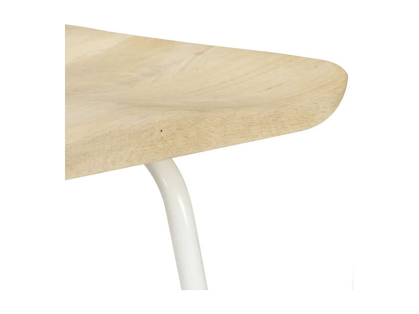 Tabourets de bar lot de 4 bois de manguier massif