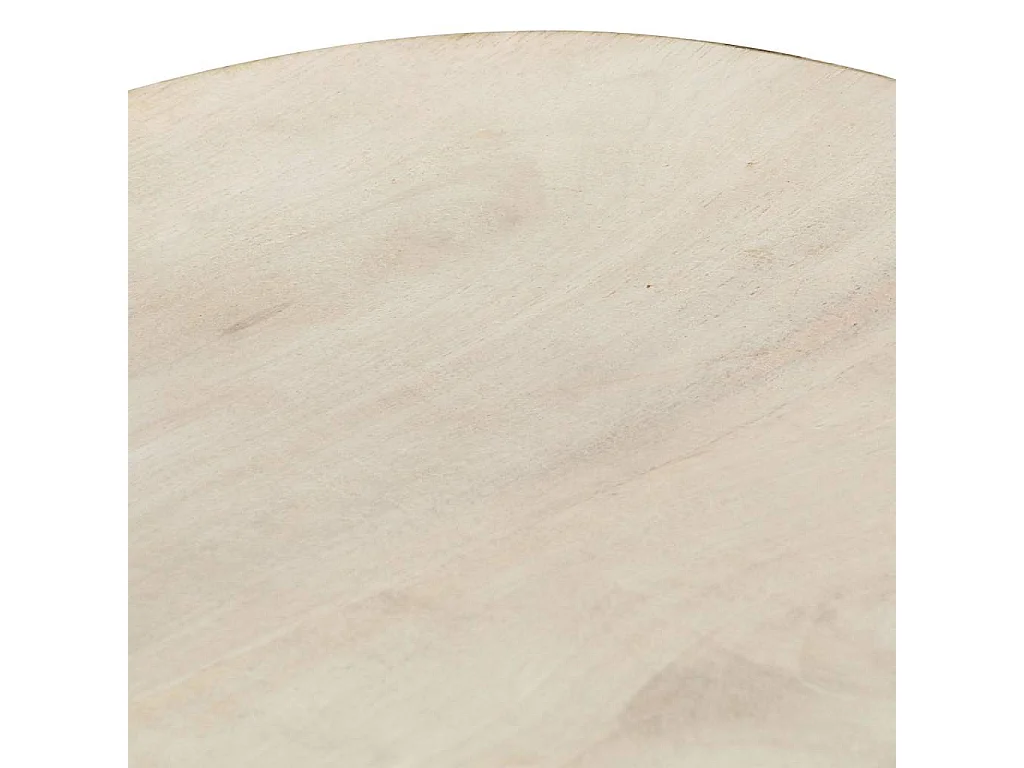 Tabourets de bar lot de 2 bois de manguier massif