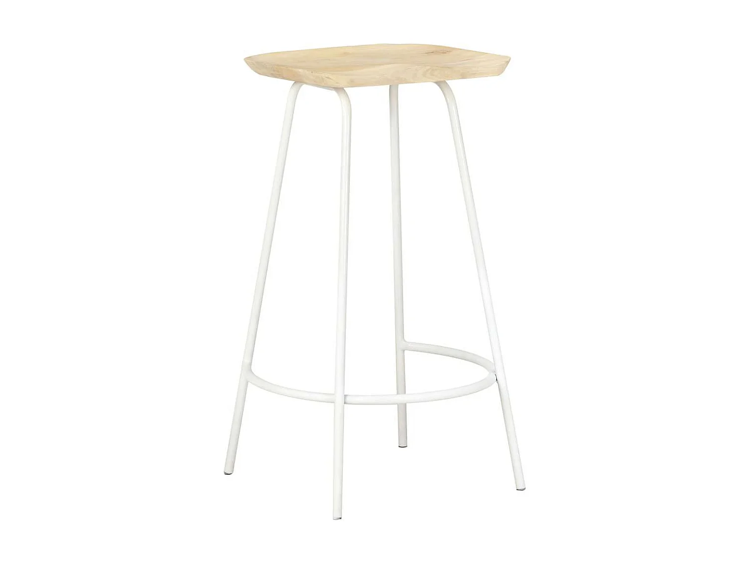 Bancos de bar 2 pcs madeira de mangueira maciça