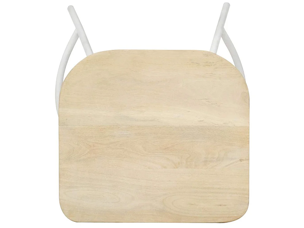 Barhocker 2 Stk. Mango Massivholz