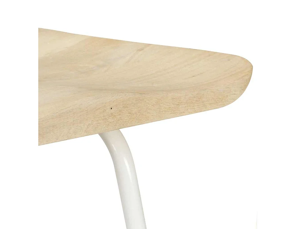 Barhocker 2 Stk. Mango Massivholz