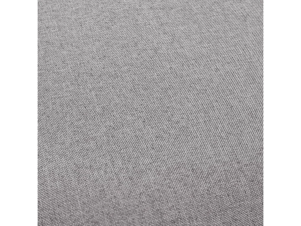 Tabourets de bar lot de 2 gris clair tissu