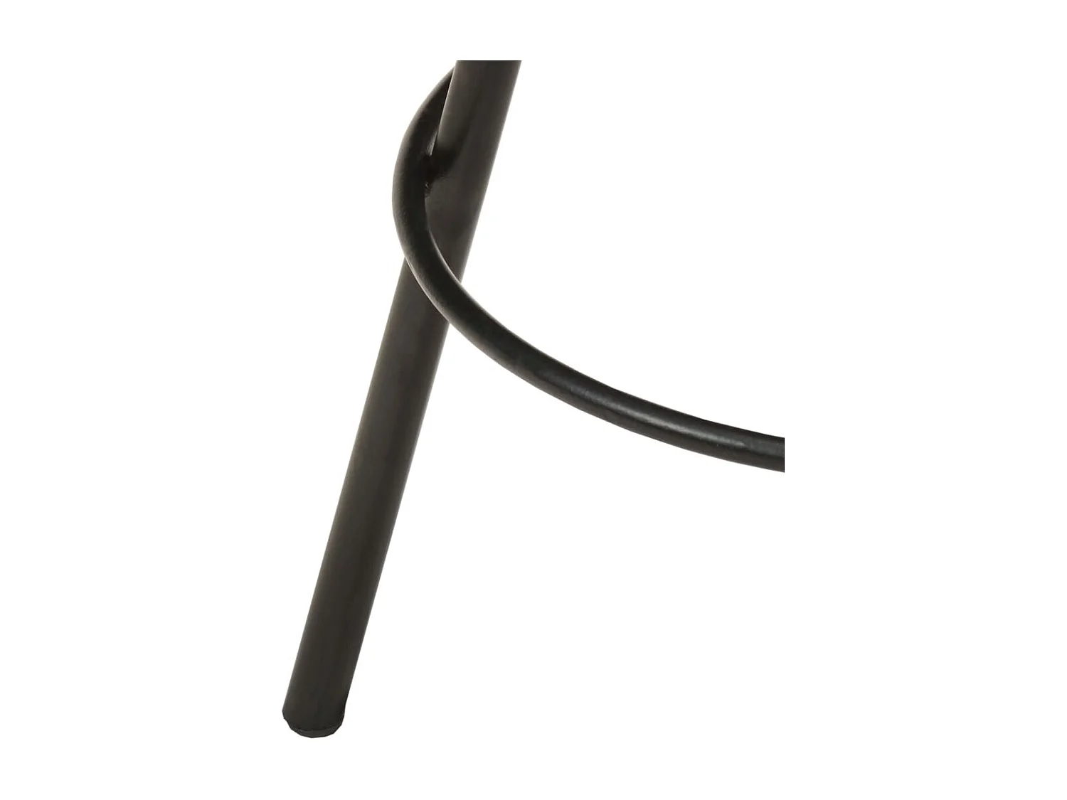 Tabourets de bar lot de 4 bois de manguier brut