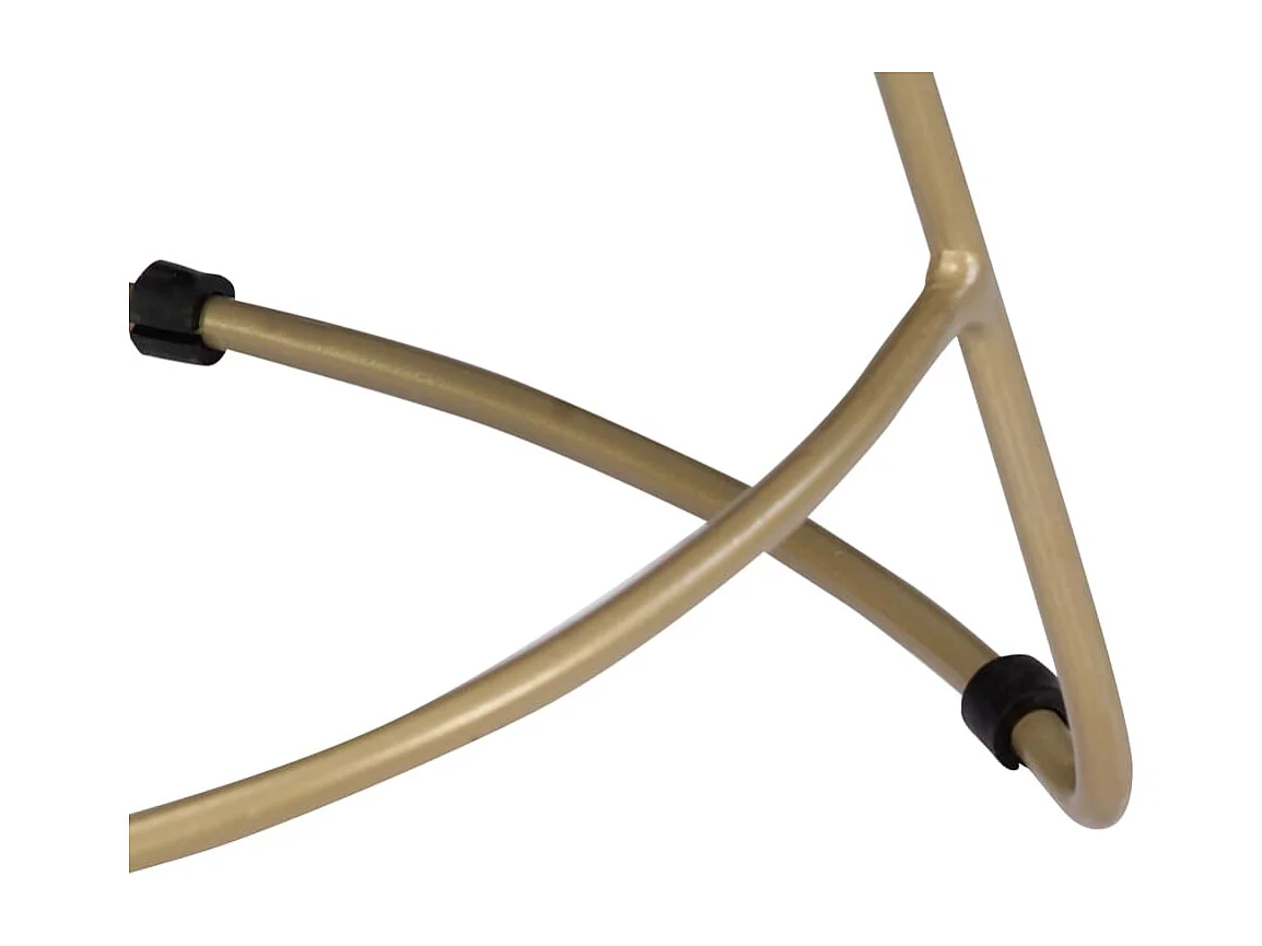 Tabourets de bar Gavin lot de 2 bois de manguier massif