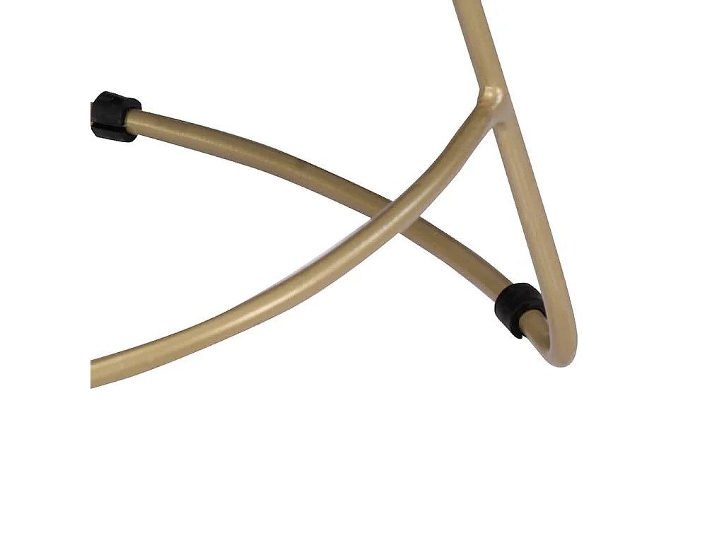 Tabourets de bar Gavin lot de 2 bois de manguier massif