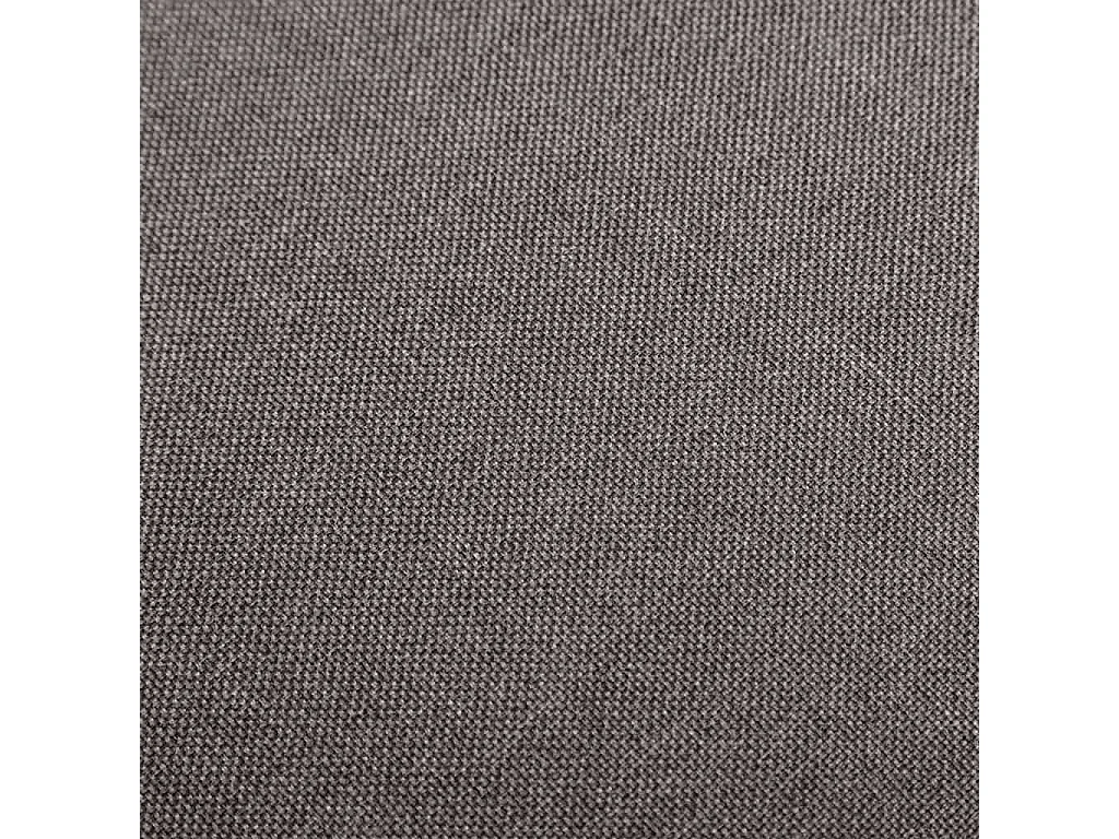 Tabourets de bar lot de 2 gris clair tissu