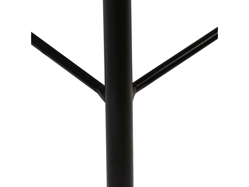 Tabourets de bar lot de 2 bois massif de récupération