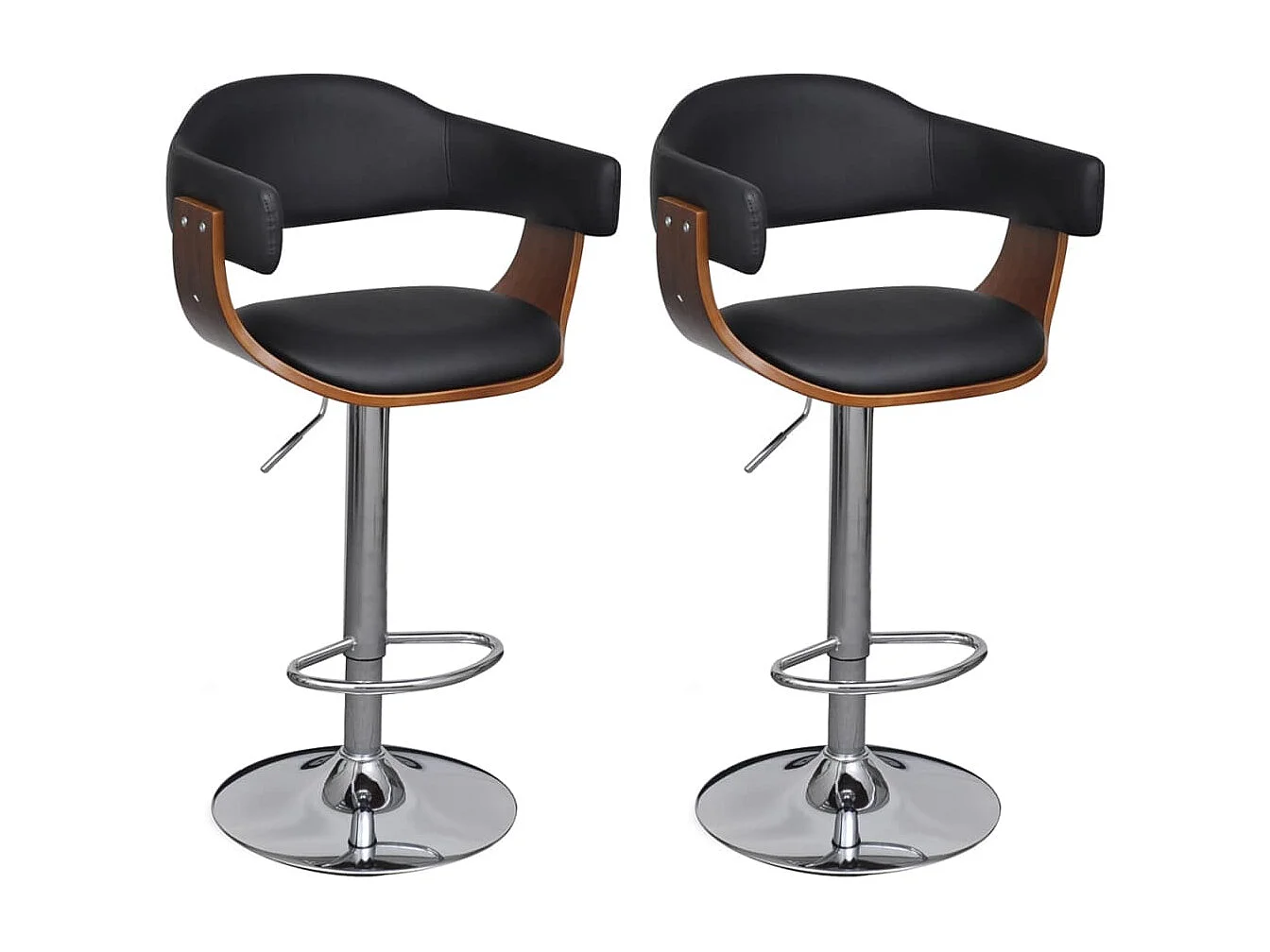 Barhocker 2 Stk. Kunstleder