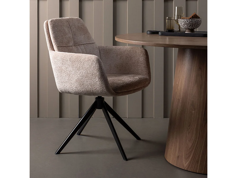 Maan - Table à manger 4 personnes en bois - Bois