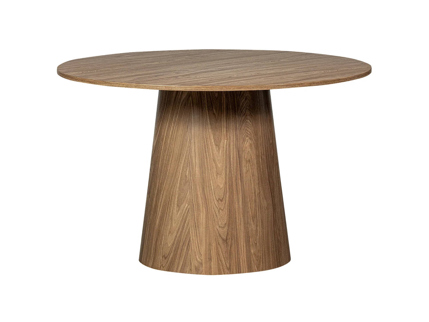 Table à manger ronde en mdf 4 personnes MAAN