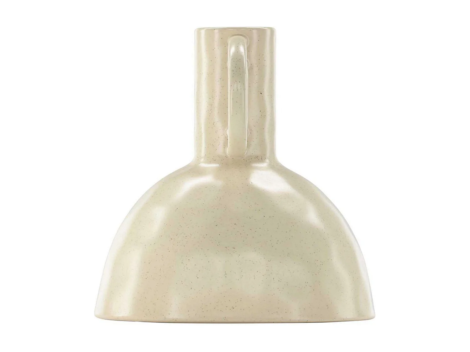 Vase Design en Céramique "Vivi" 25cm Beige