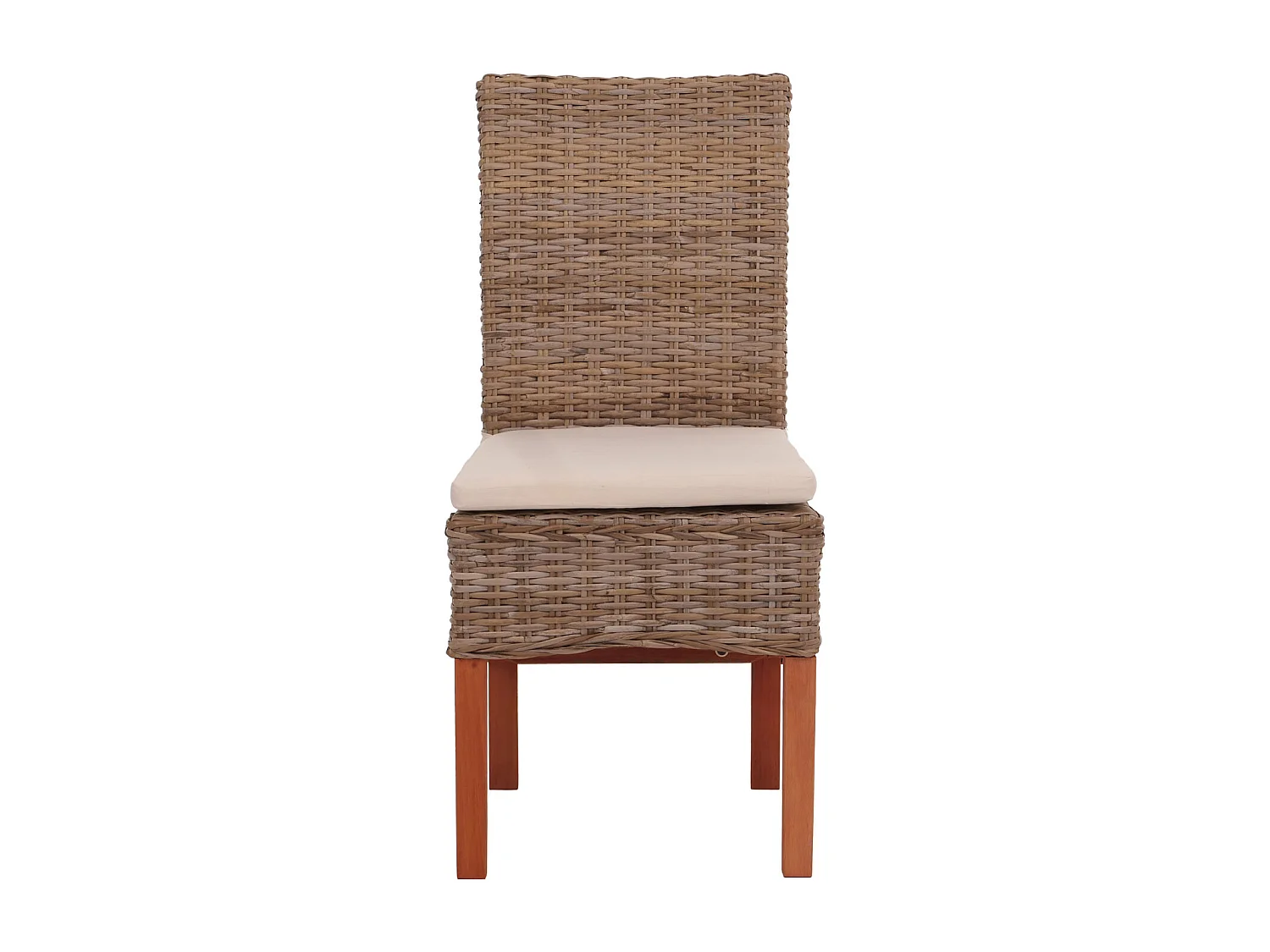 Chaise de salle à manger Var (lot de 2),  avec coussins