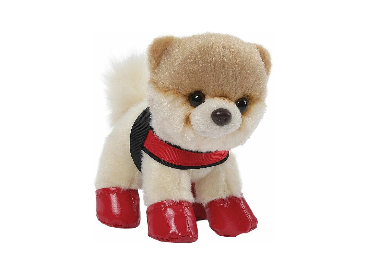 Mini Peluche GUND BOO bottes rouges 13 cm