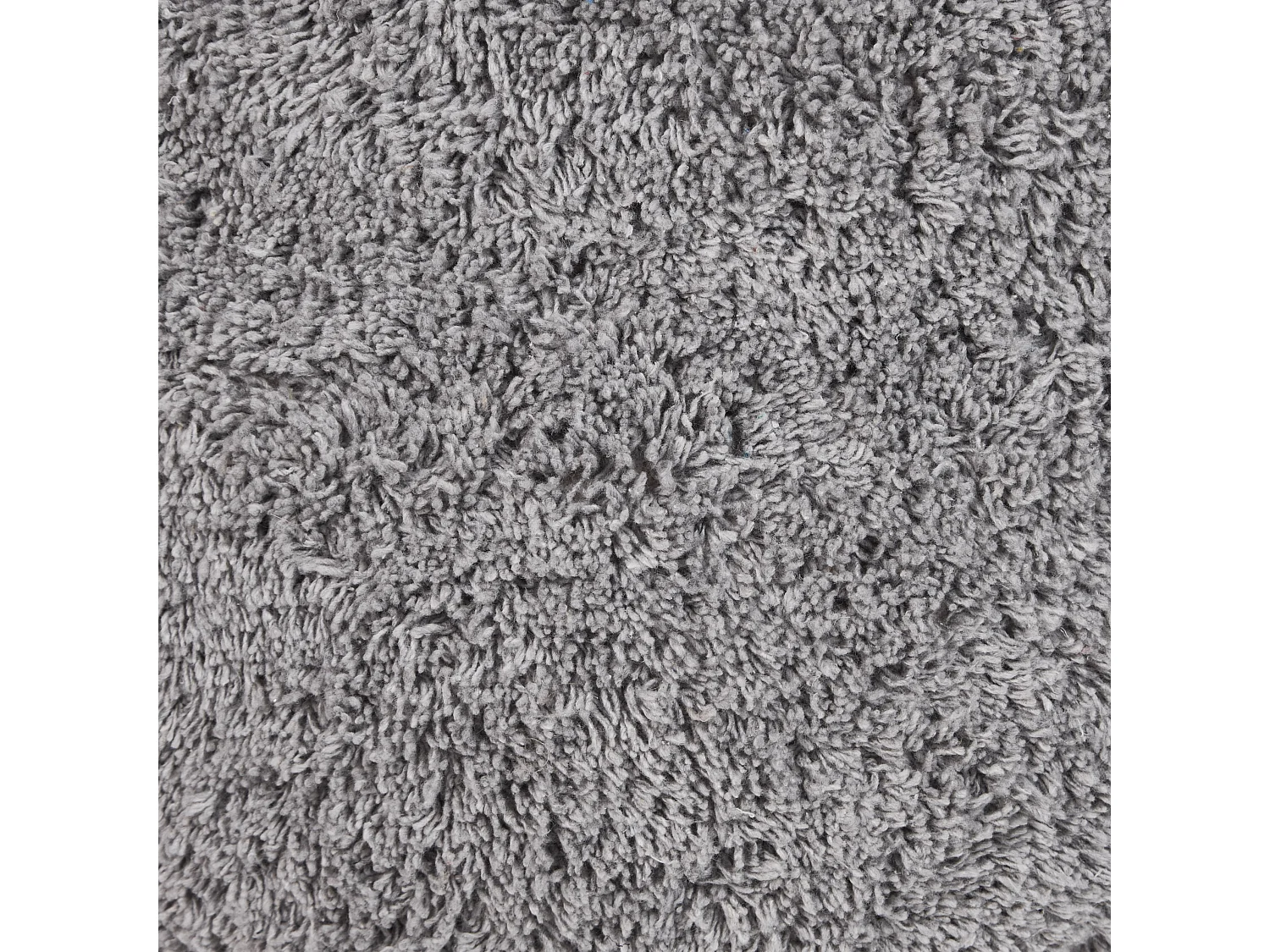 Pouf KANDHKOT Baumwolle Grau 50 cm 50 cm 35 cm