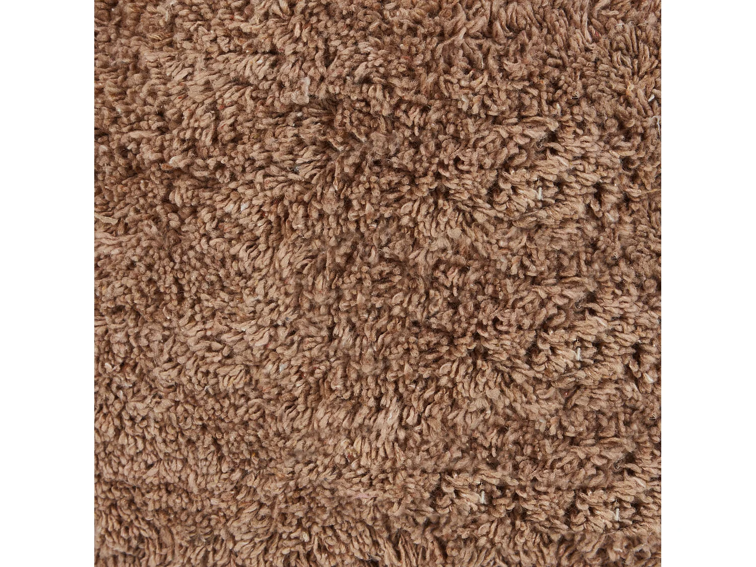 Puf KANDHKOT Bawełna Brązowy 50 cm 50 cm 35 cm