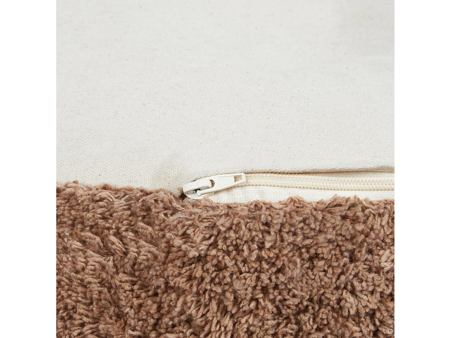 Pouf KANDHKOT Coton Marron