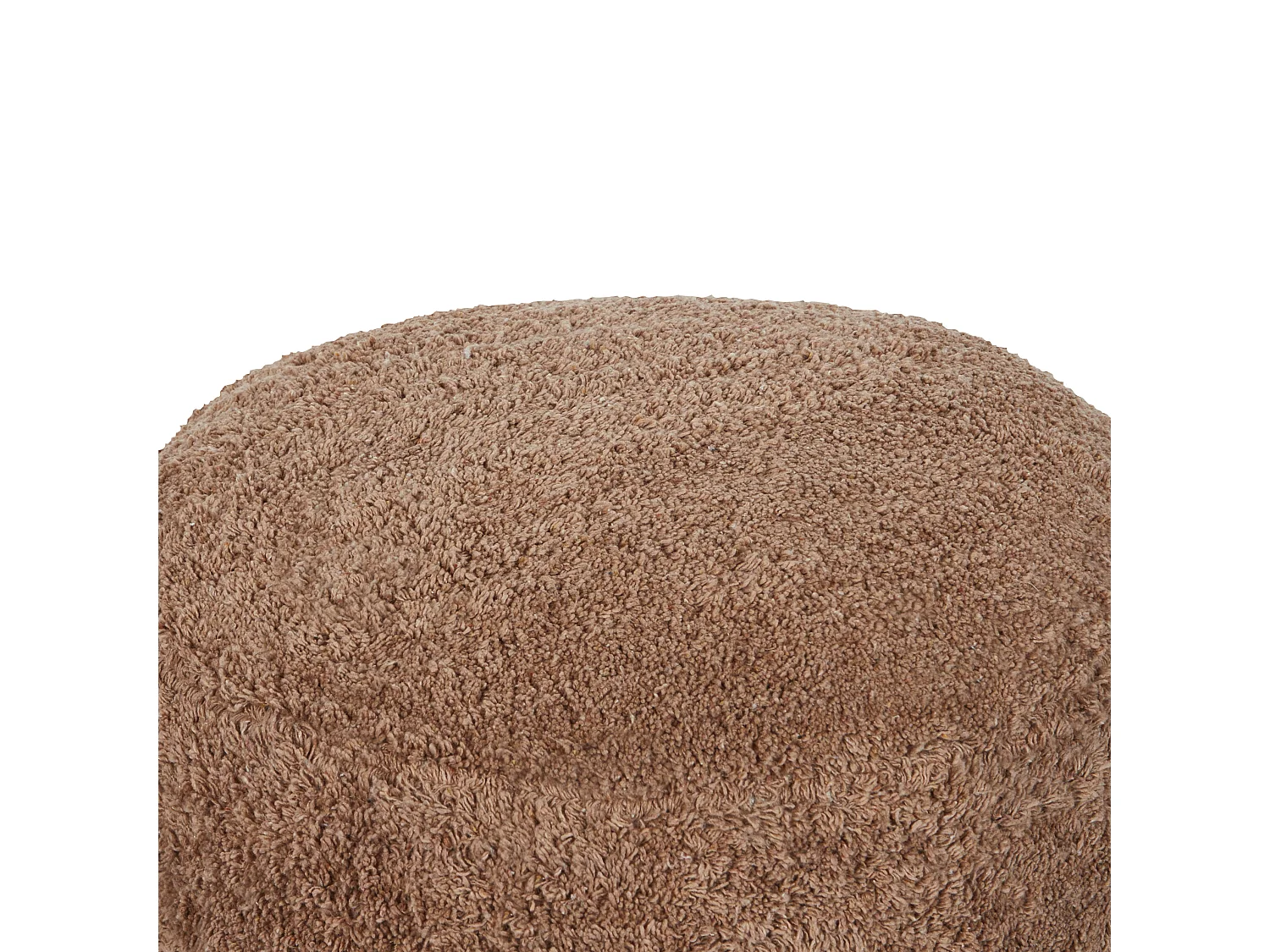 Pouf KANDHKOT Coton Marron 50 cm 50 cm 35 cm