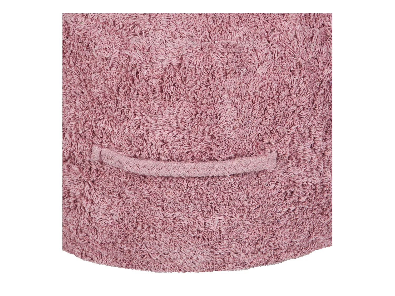 Puf KANDHKOT Algodón Rosa 50 cm 50 cm 35 cm