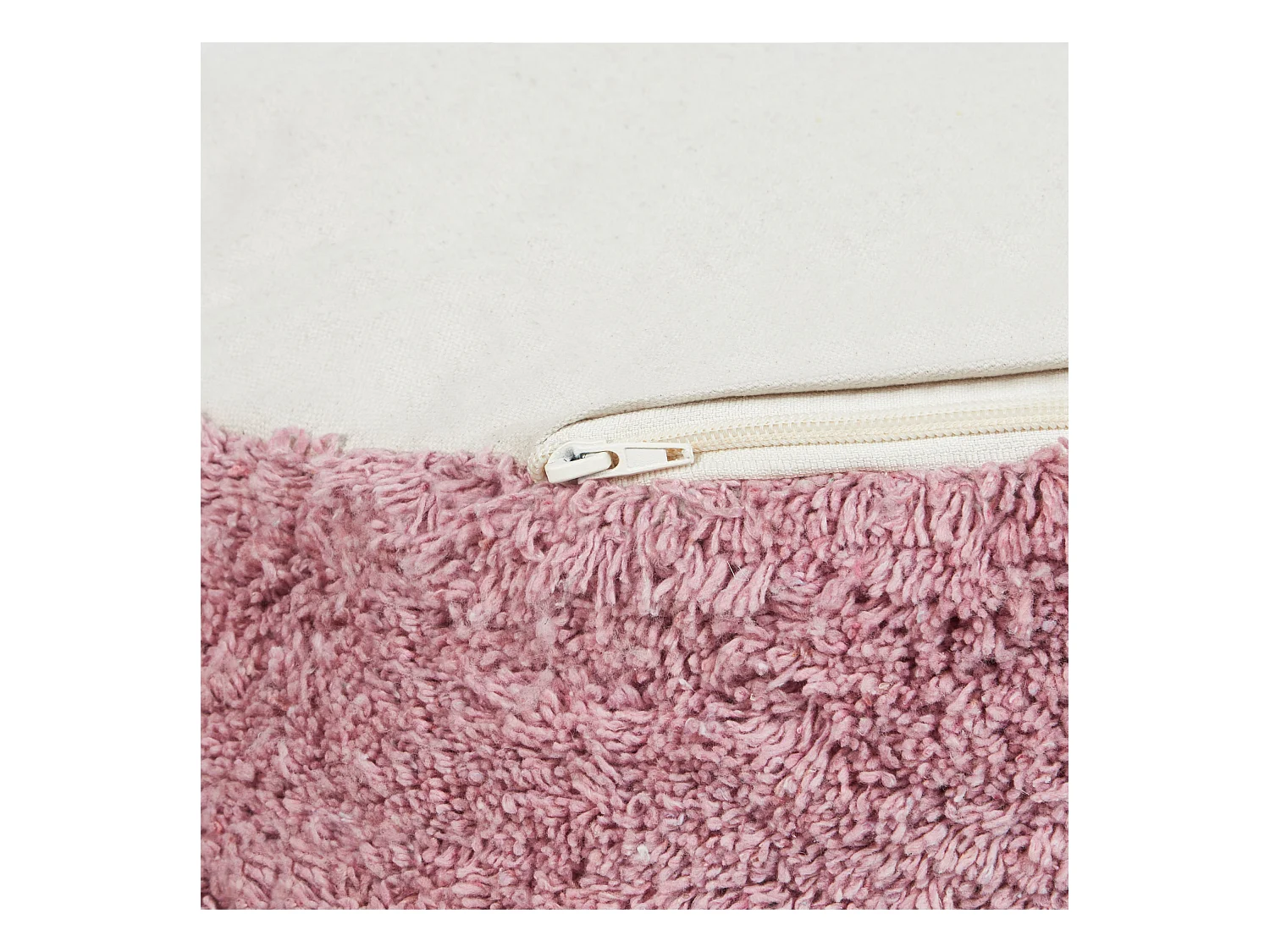 Puf KANDHKOT Algodón Rosa 50 cm 50 cm 35 cm