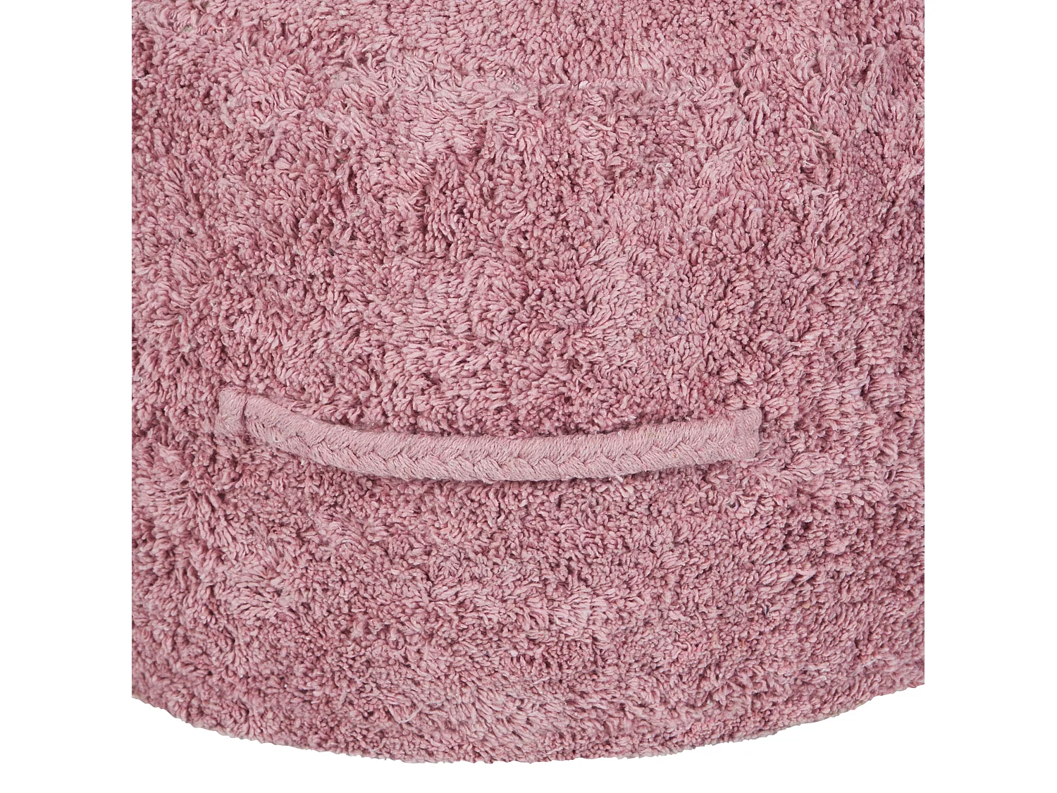 Pouf KANDHKOT Coton Rose 50 cm 50 cm 35 cm