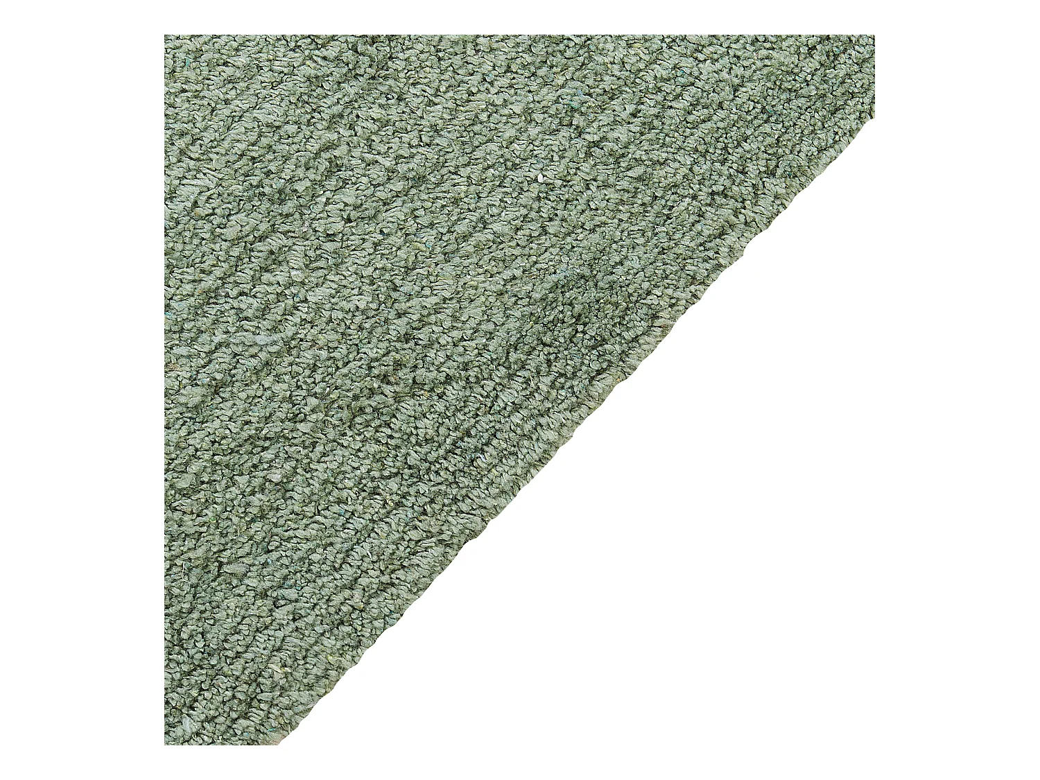 Vloerkleed katoen groen 140 x 200 cm CAPARLI