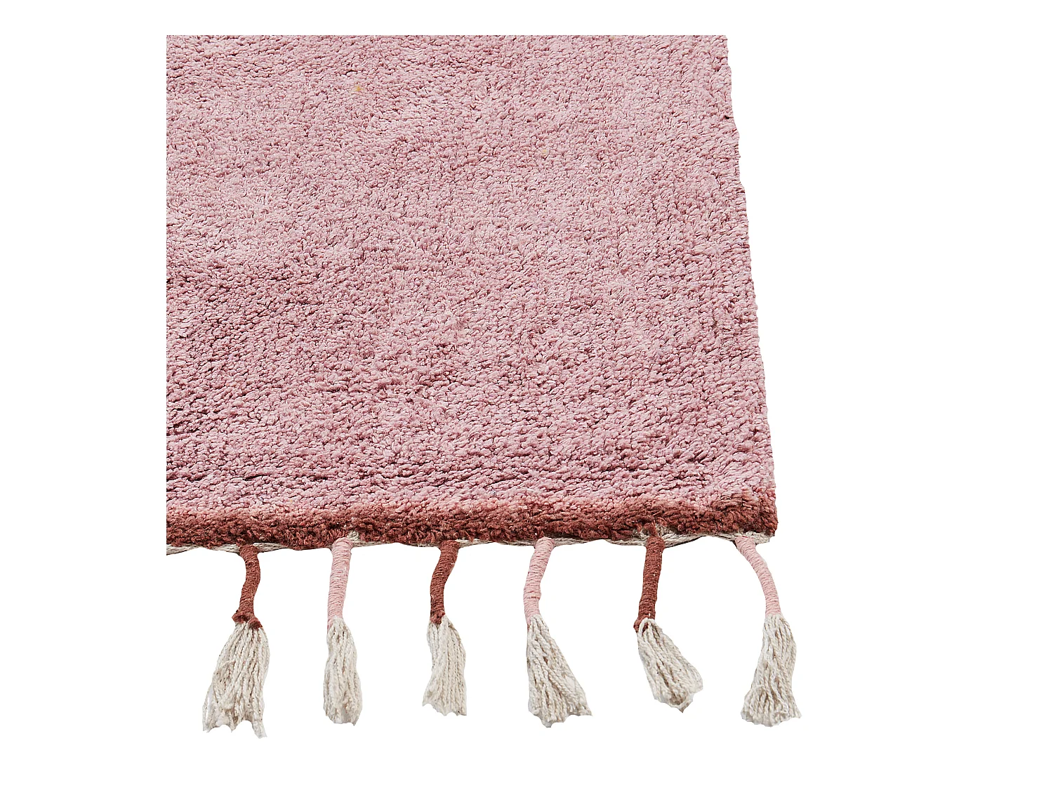 Tapis enfant CAPARLI Rose 140 x 200 cm Coton