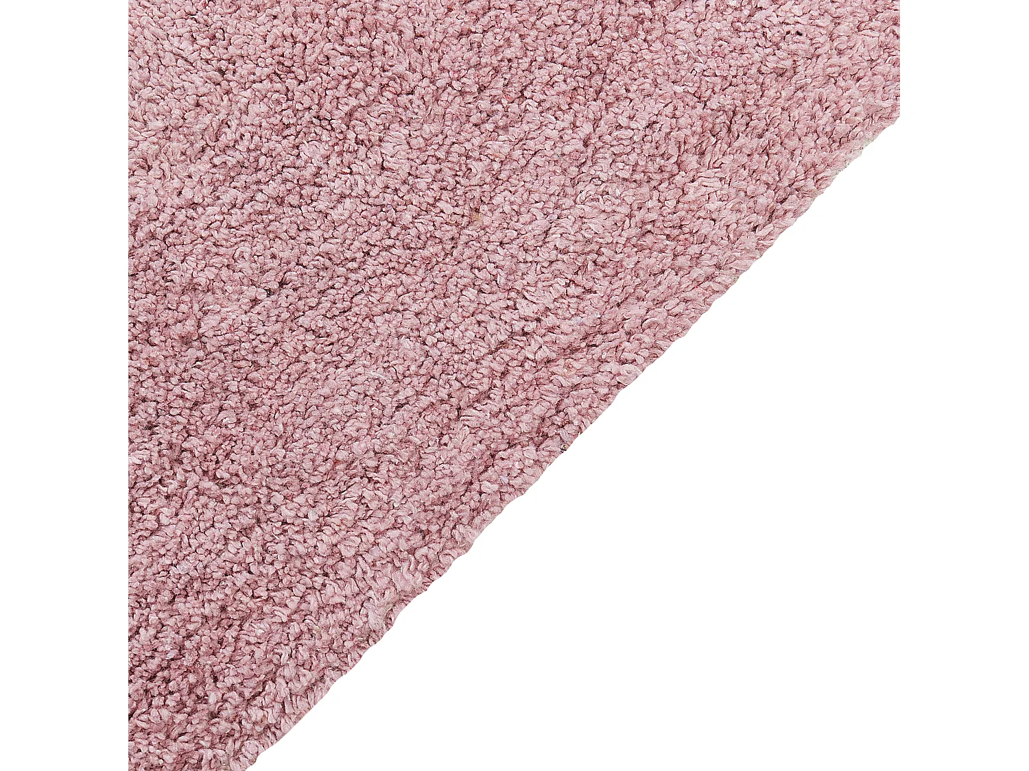 Tapis en coton 140 x 200 cm rose CAPARLI
