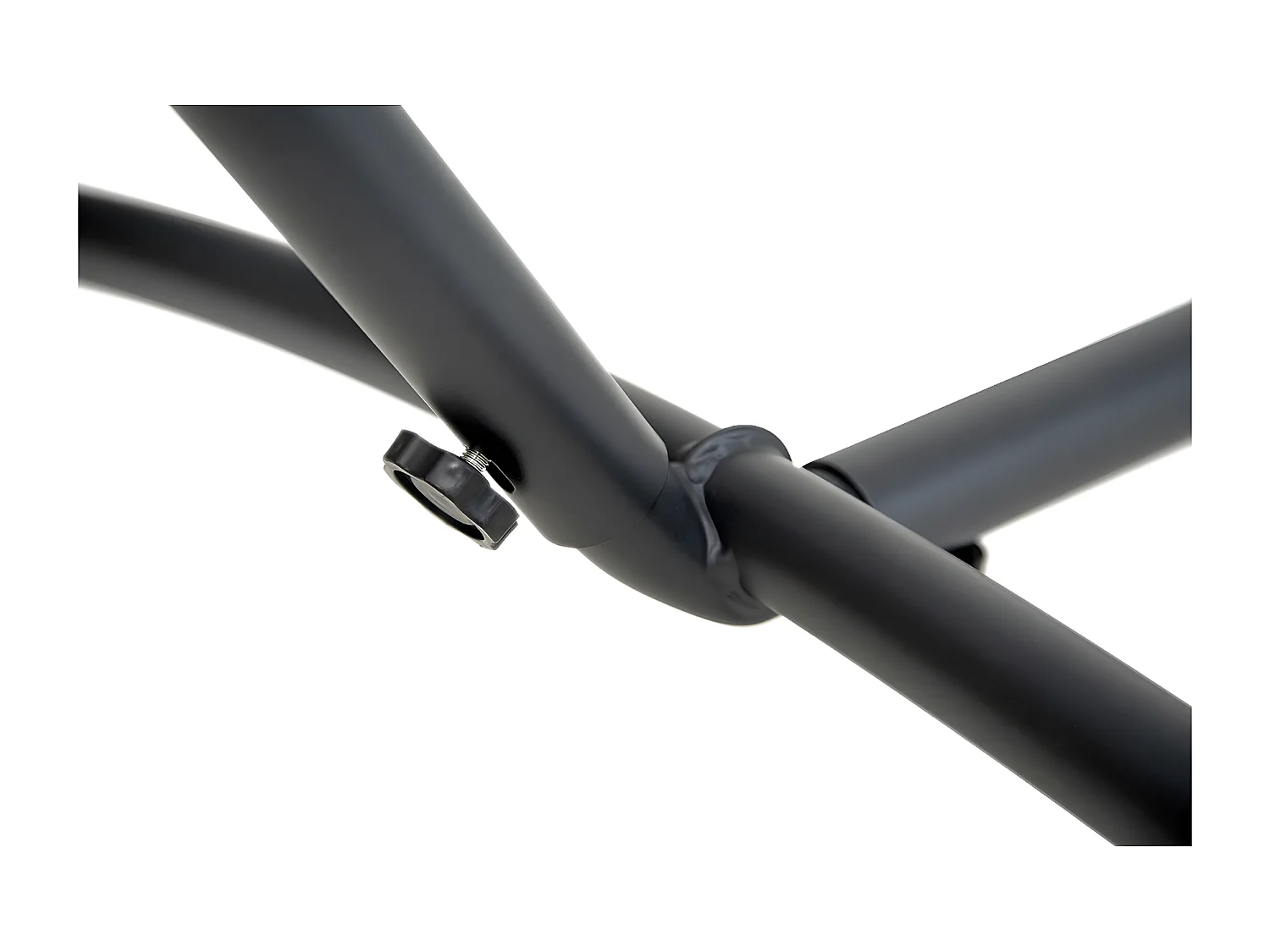 Amaca in tessuto con supporto in metallo resistente alle intemperie - Marrone e Bianco