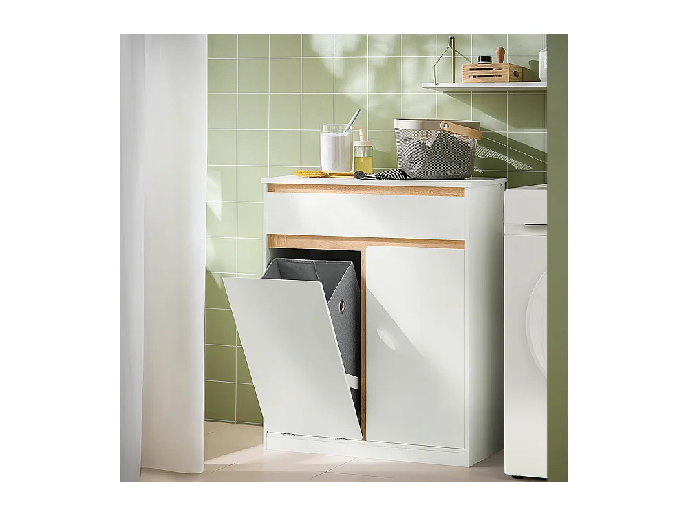 SoBuy Wäscheschrank BZR79-W