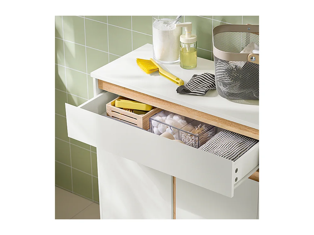 SoBuy Wäscheschrank BZR79-W
