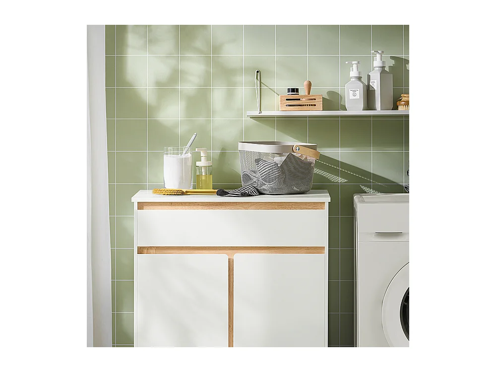 SoBuy Wäscheschrank BZR79-W