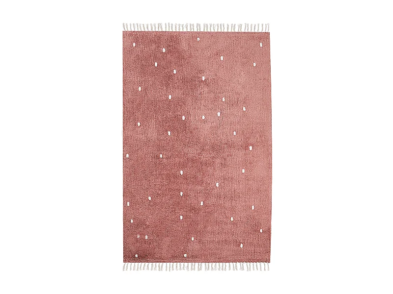 Tapis ASTAF Rouge clair 140 x 200 cm Coton
