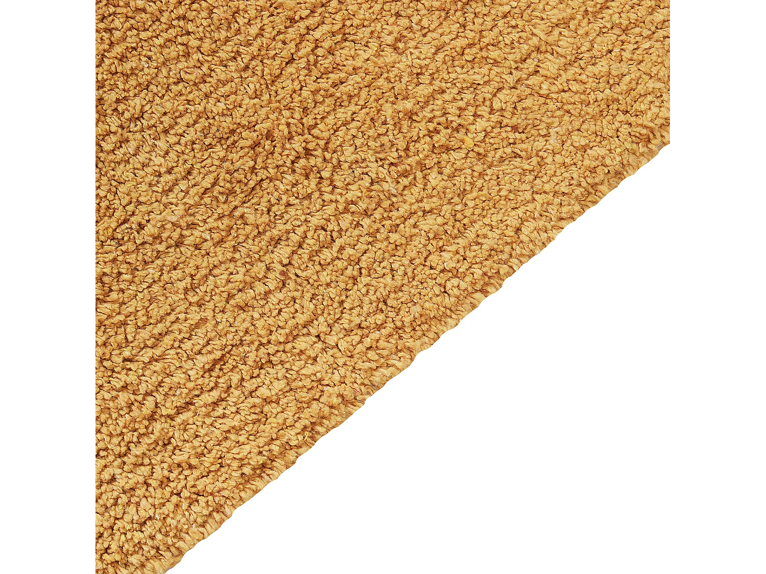 Moderner Baumwollteppich mit weißen Punkten Rechteckig 140x200 cm Gelb Astaf