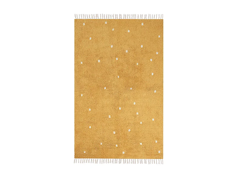 Tapis ASTAF Moutarde 140 x 200 cm Coton