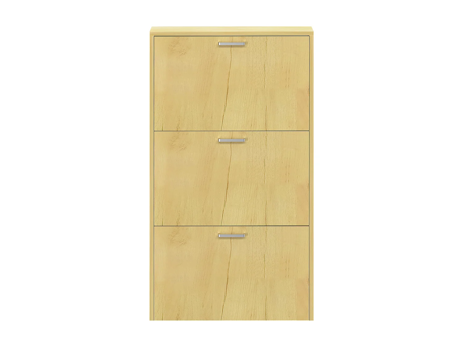 Shoe cabinet Sulos Honey oak H. 108 x W. 59 x D. 17 cm