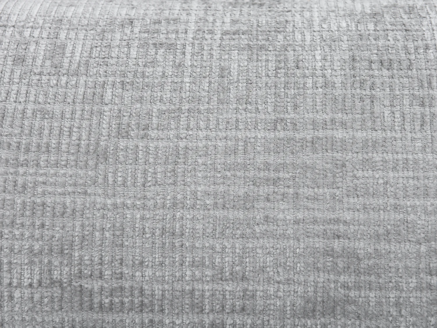 Canapé d'angle gauche convertible en tissu texturé gris SURDELI