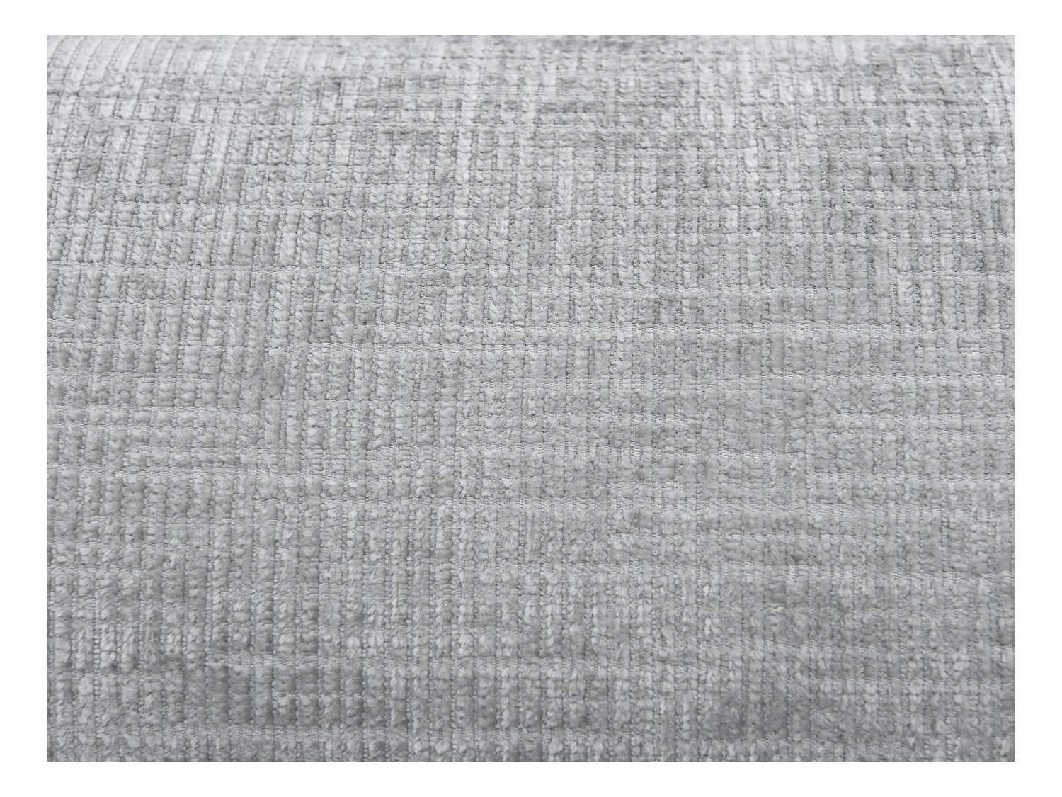 Canapé d'angle gauche convertible en tissu texturé gris SURDELI