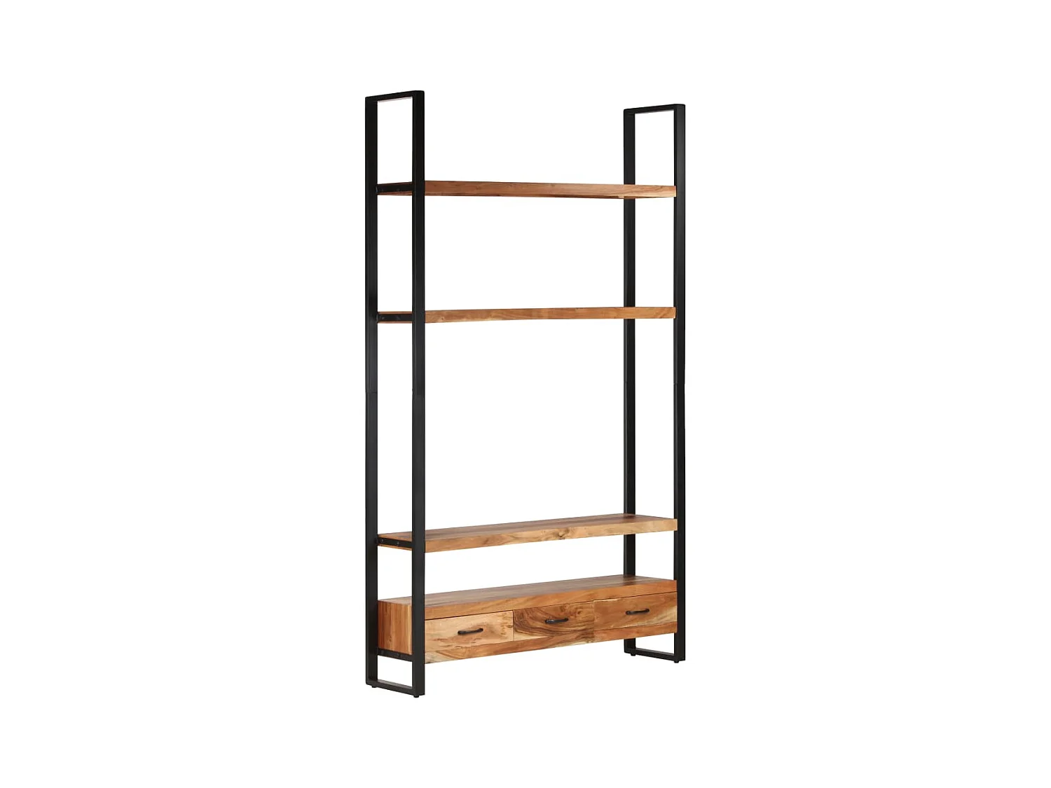 Highboard,Kommode 118x30x200 cm Akazie Massivholz -gkd186547