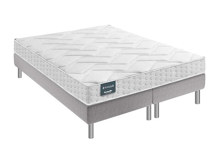 Ensemble Dunlopillo OASIS Sommier Confort Ferme 90x190