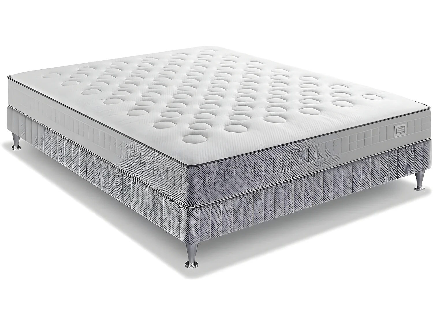 Ensemble Simmons Easy - 504 ressorts ensachés 140x200