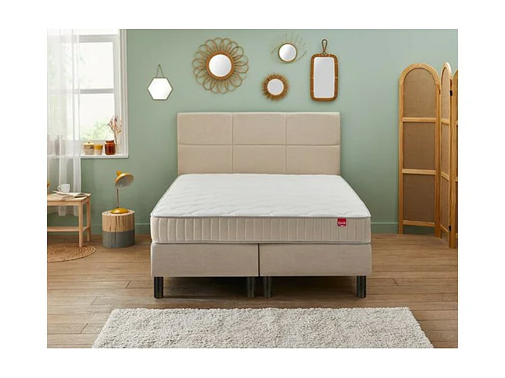 Ensemble Epeda Enchanteur Chenillé Lin 200x200 - Double Sommier