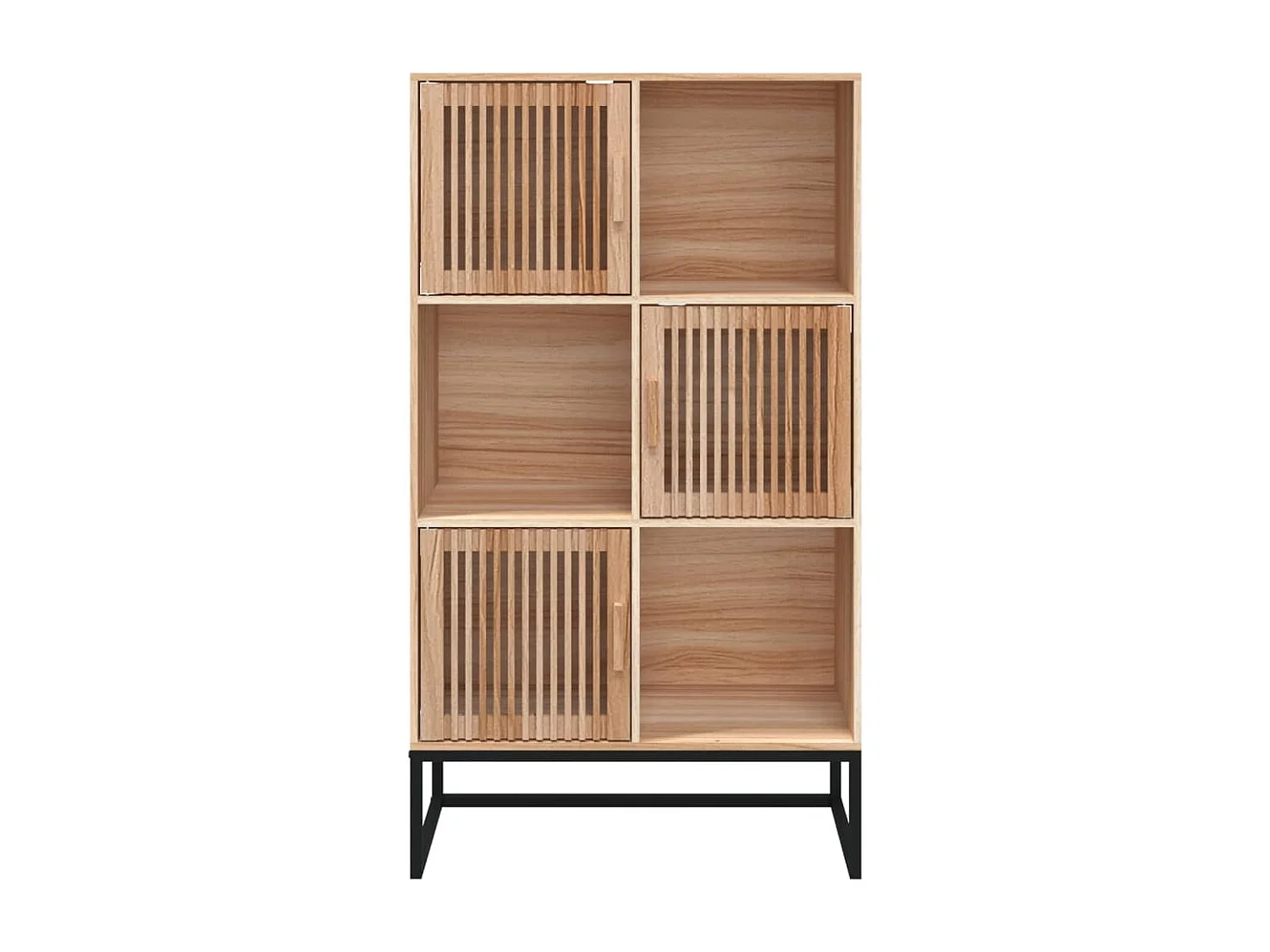 Highboard,Kommode 70x35x125 cm Holzwerkstoff -gkd536006
