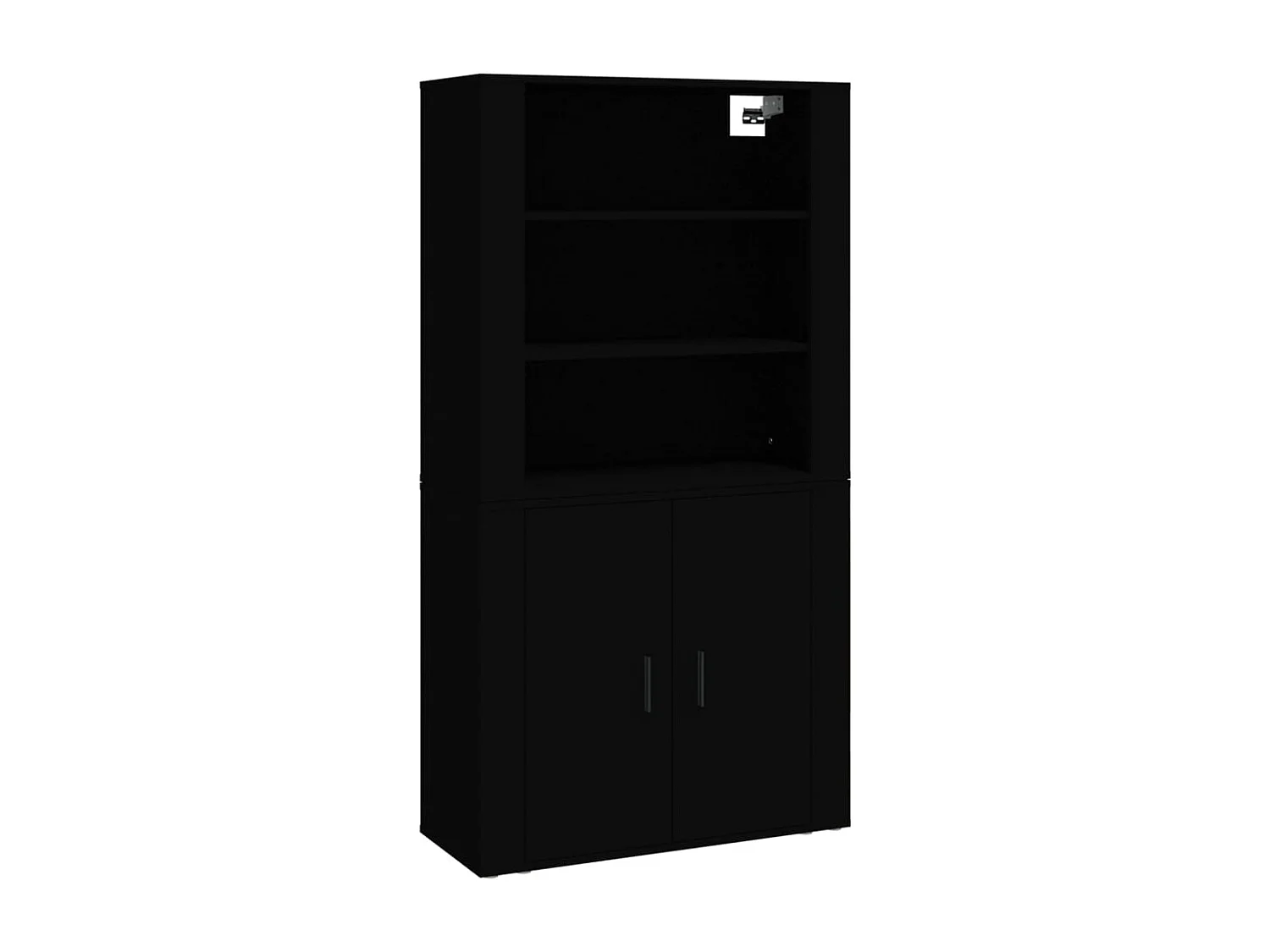 Highboard,Kommode Schwarz Holzwerkstoff -gkd157414