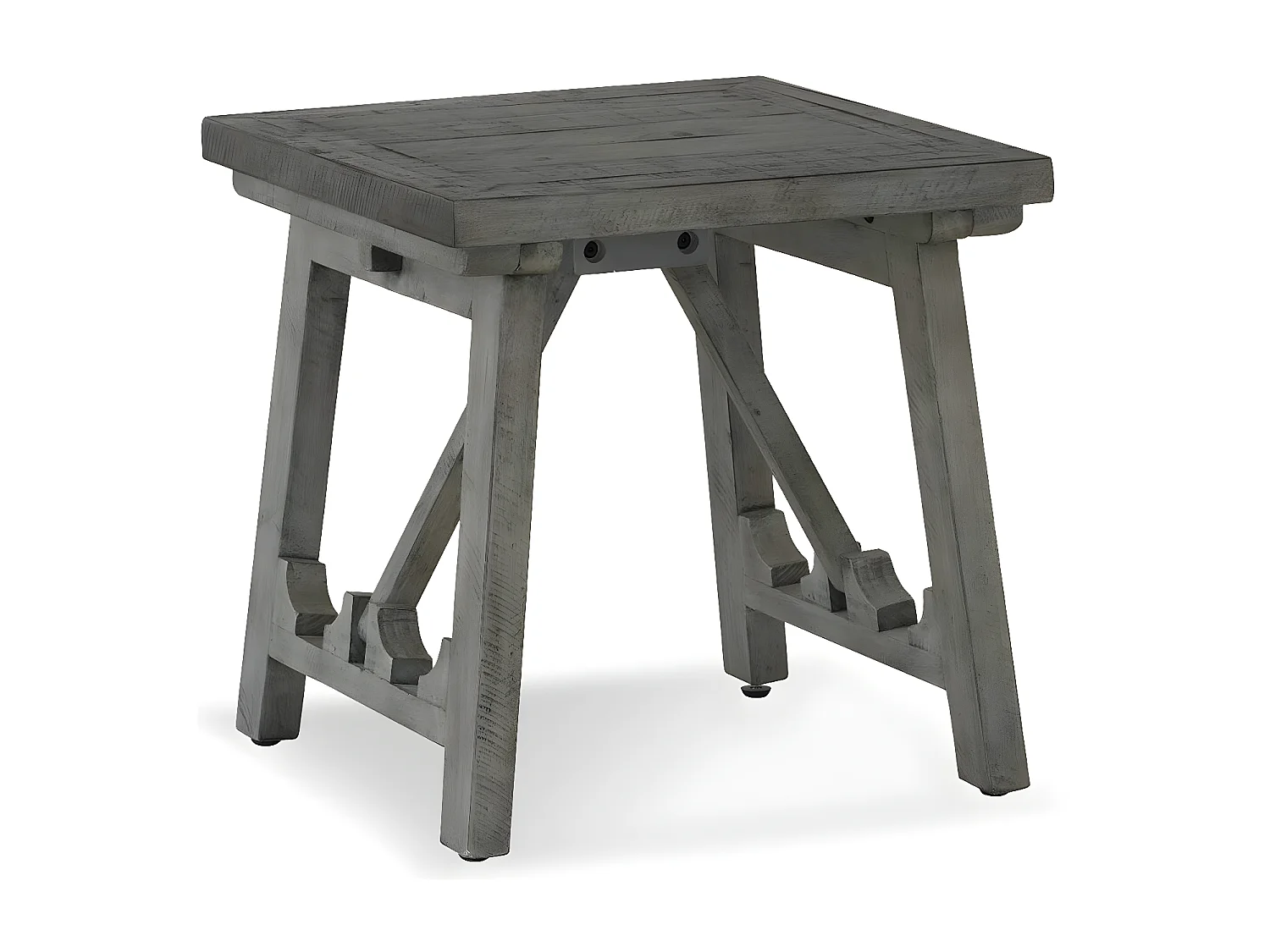 Table de chevet Bois Gris - Cidalie Décoration d'Autrefois